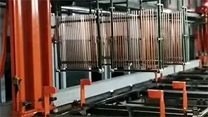 Automated Rack Plating Line (Sidearm Hoist)