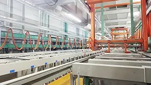 Automated Barrel Plating Line (Overhead Hoist)