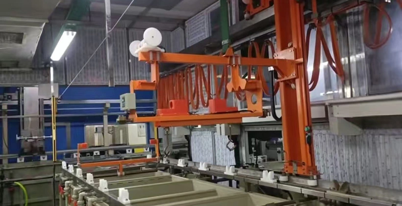 Automated Plating Line (Sidearm Hoist)