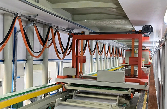 Automated Rack Plating Line (Overhead Hoist)