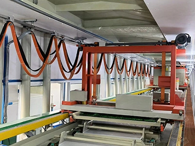 Automated Rack Plating Line (Overhead Hoist)