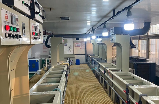 Manual Barrel Plating Line