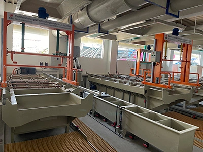 Semi-Auto Barrel Plating Line