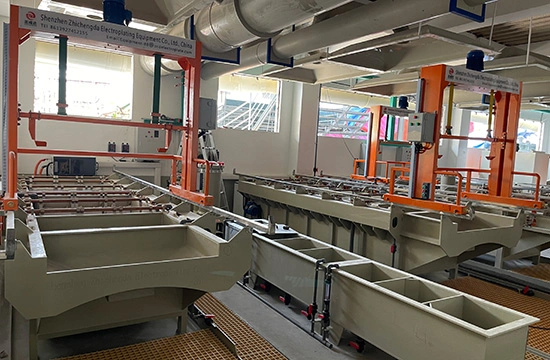 Semi-Auto Barrel Plating Line