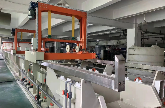 Semi-Auto Rack Plating Line