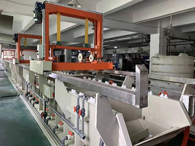 Semi-Auto Rack Plating Line