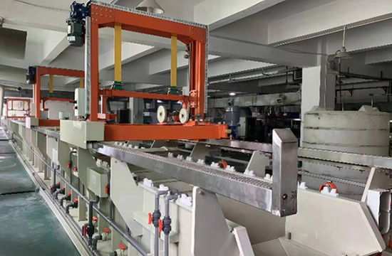Semi-Auto Rack Plating Line